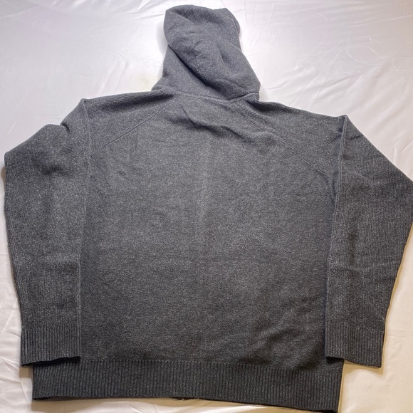 Men's Charcoal Zip-Up Hoodie - Picture 9 of 16